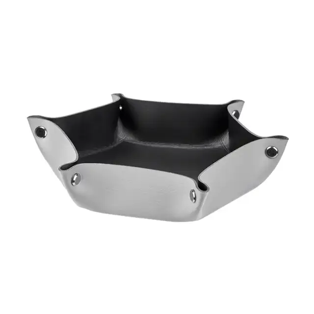 ADJ Мелочница, 15x18xH5 см., цвет: серый/черный