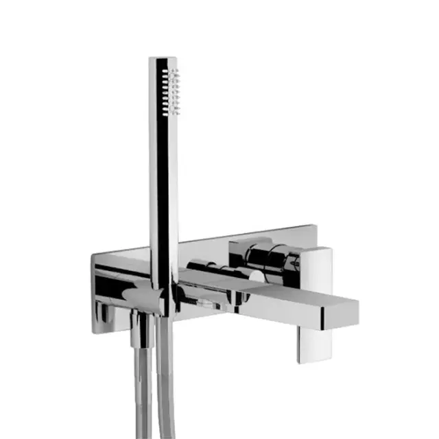 Fantini Mint Смеситель для ванны, встраиваемый, цвет: нержавеющая сталь