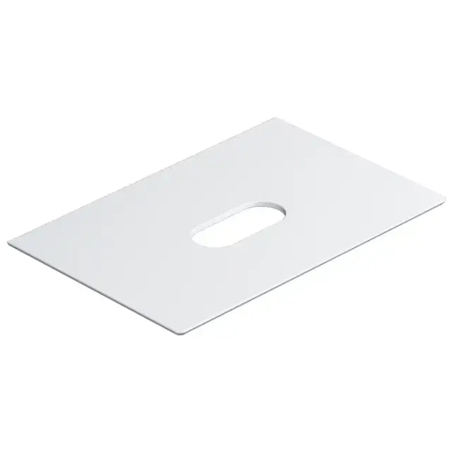 Catalano Столешница керамическая 75x50см, с отверстием , цвет: белый матовый