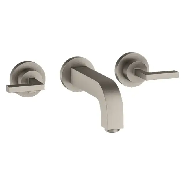 Axor Citterio Смеситель для раковины, встраиваемый, излив: 16.2см., ручка: рычаг, цвет: сталь