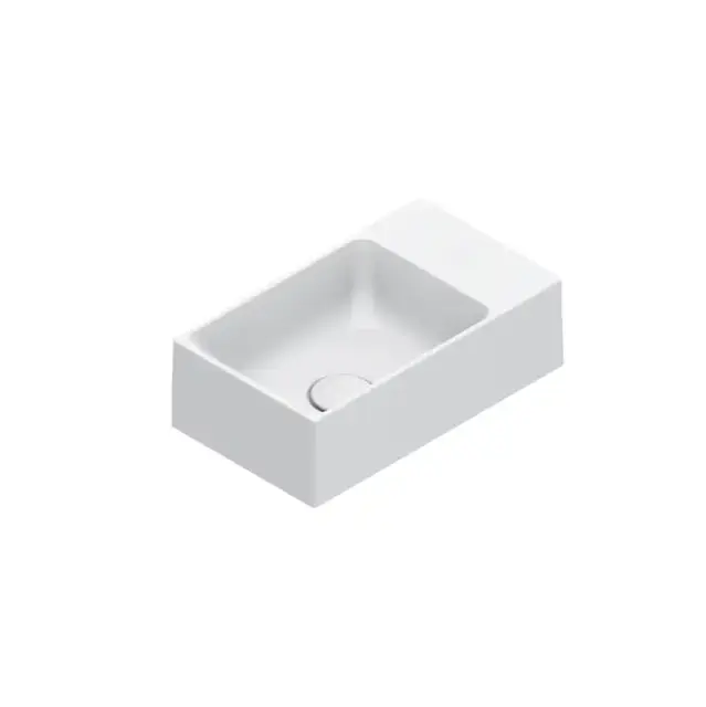 Catalano Premium Раковина 40x23см, без отв., цвет: белый глянцевый