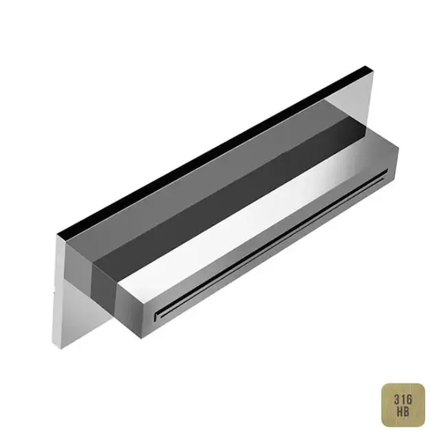 Almar Waterfalls Излив для ванны 34.6х8см., настенный, 