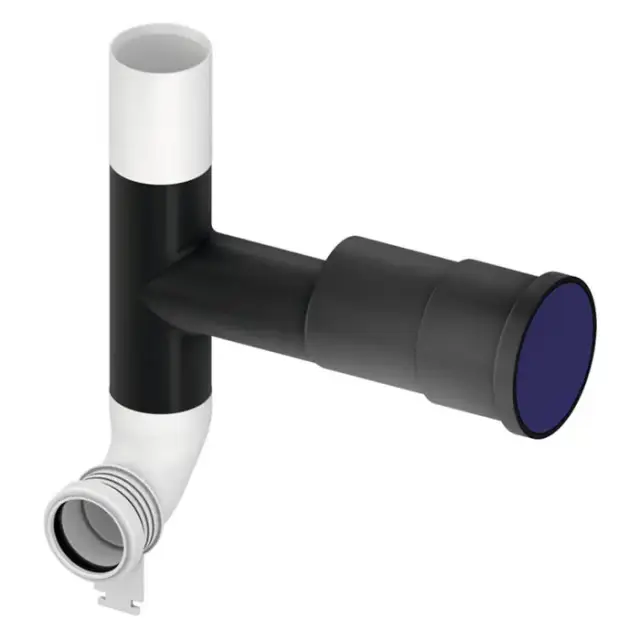 TECEprofil Сменный сливной патрубок для отвода воздуха, DN70 левый, 90*