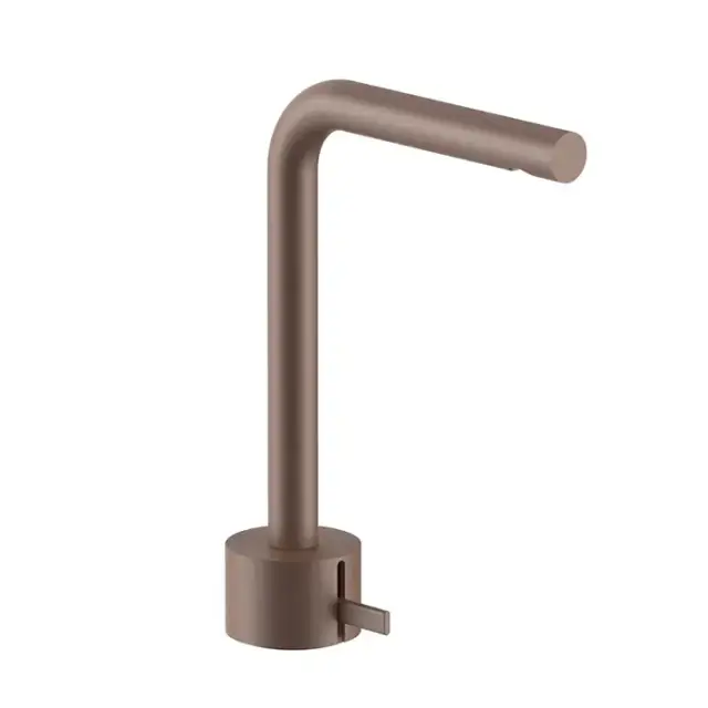 Fantini AF/21 Смеситель для раковины, 1 отв., высокий излив, излив: 155 мм, цвет: Matt Copper PVD