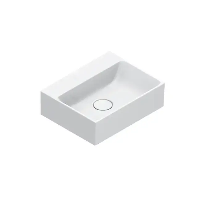 Catalano Premium Раковина 40x32см, без отв., цвет: белый глянцевый