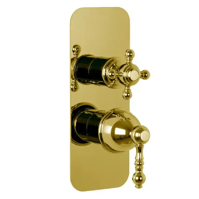 Fima Carlo Frattini Elizabeth Смеситель для душа, встраиваемый, на 2/3 выхода, цвет: золото