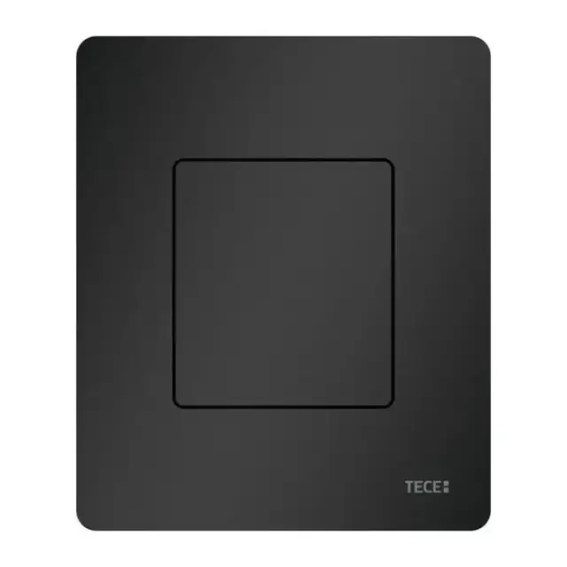 TECEsolid Urinal, Панель смыва для писуара, цвет: черный матовый