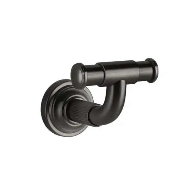 Gessi Venti20 Крючок двойной, цвет: Black Metal Brushed PVD