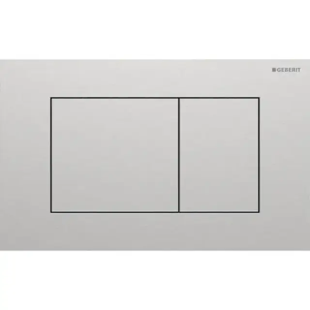 Geberit Sigma40 Клавиша для двойного смыва, квадратная: Матированный