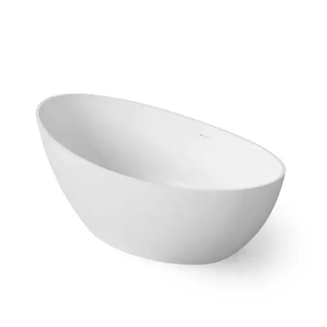 Dea Design Elegant Ванна 180x90x62см., отдельностоящая, Solid Surface, цвет: White №18