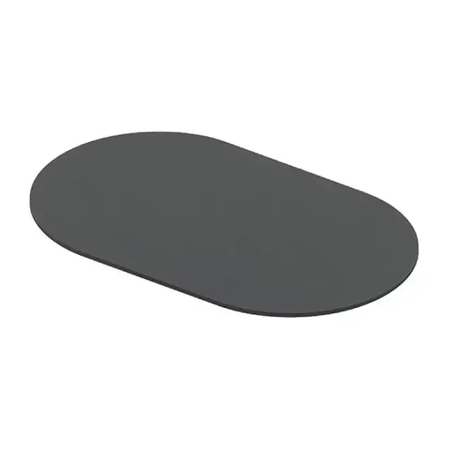 Artceram Fuori Scala Полка для овальной консоли 60см., керамическая, цвет: notte