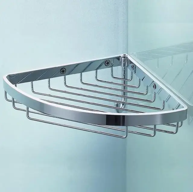 Colombo Angolari Угловая полочка, цвет: хром