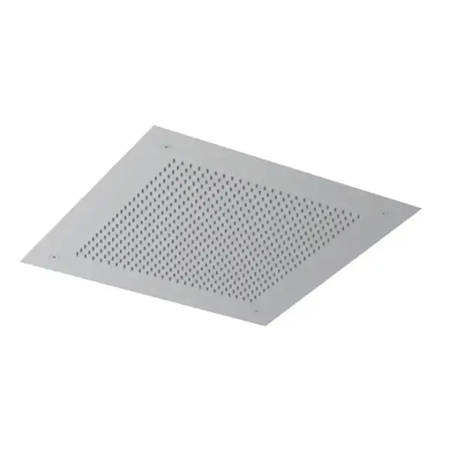 Almar Velvet Верхний душ 38х38см, встраиваемый, 1 режим, цвет: оружейный металл брашированный PVD