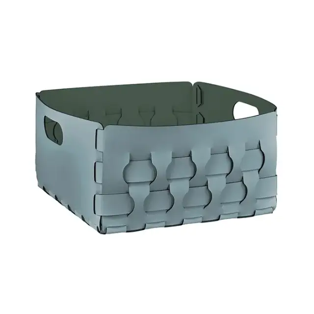 ADJ Корзинка Dubai, 35x35xH20 см., цвет: небесный/эвкалипт