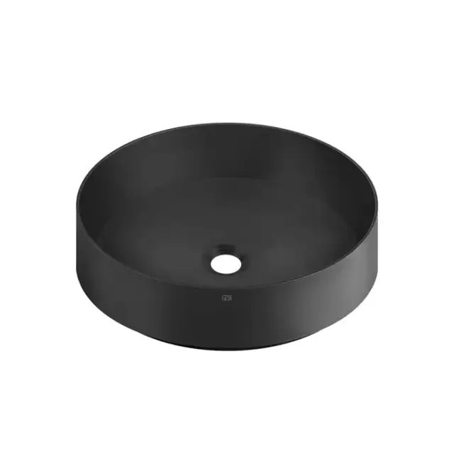 GESSI 316 Раковина Ø40 см., для установки на столешницу, без перелива, нержавеющая сталь, цвет: Black XL