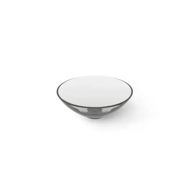 Dea Design Washbasins Раковина 40х40х14см., накладная, без отв., Glasstech, прозрачная смола, цвет: Smoky Black R4
