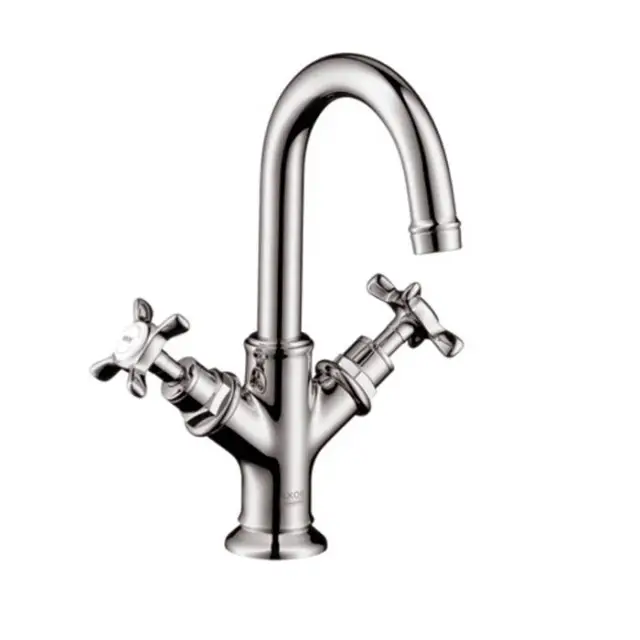 Axor Montreux Смеситель для маленькой раковины 160, с двумя рукоятками, с донным клапаном, цвет: хром