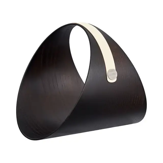 ADJ Дровница Ben, D36 см., цвет: панна котта/белый