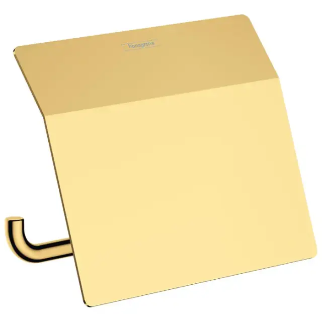 Hansgrohe AddStoris Держатель т/б с крышкой, цвет: полированное золото