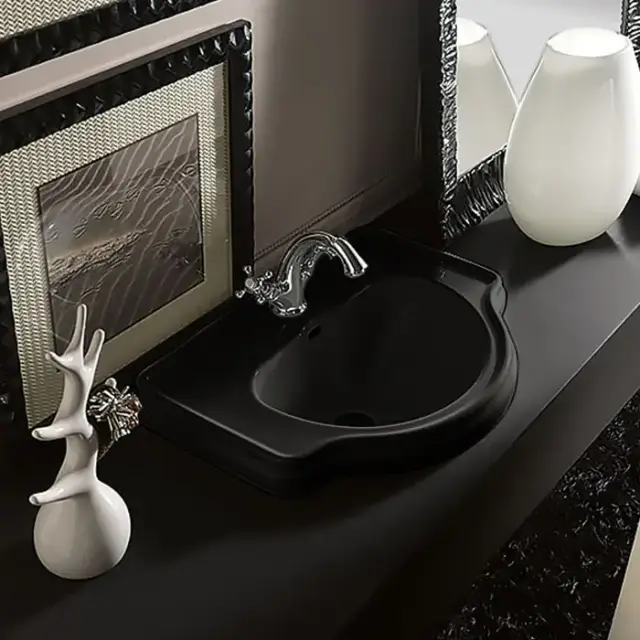 Kerasan Retro Раковина 62х45.5 см, 1 отв., цвет: белый