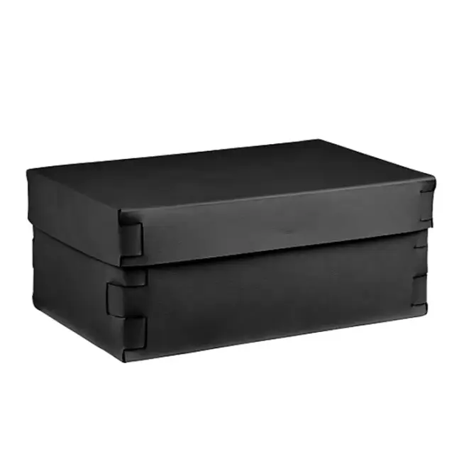 Colombo Adj Коробка Snob, 32x20H13,5 см, цвет: черный/серый