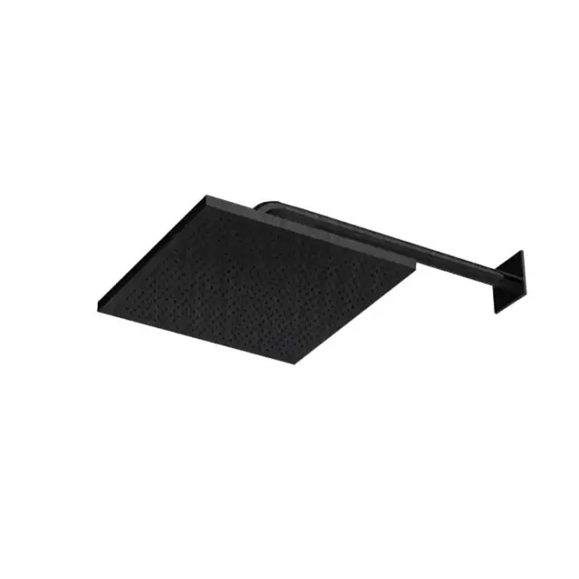 ALMAR  VELVET RAIN Верхний душ 300х300 мм  (без держателя) отделка  Absolute Black  Brushed PVD