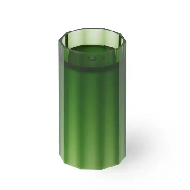 Dea Design Pedestal Basin Раковина 48х45.6х90см., напольная, без отв., Glasstech, прозрачная смола, цвет: Emerald R3