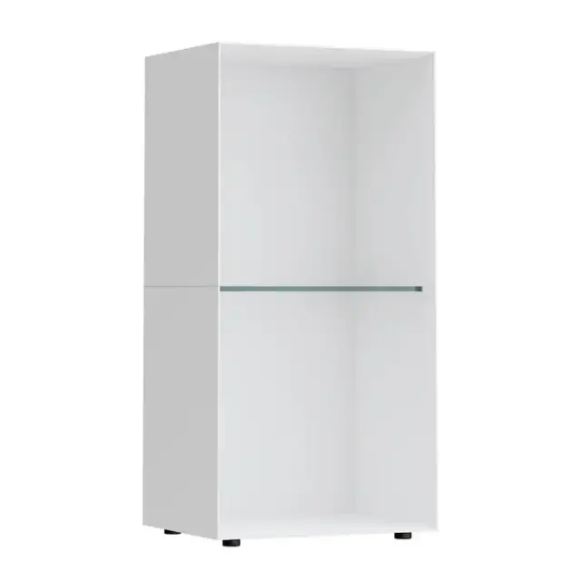 Laufen Palomba Шкаф напольный,27.5x22x55см с 1 стекл. полкой, цвет: белый матовый