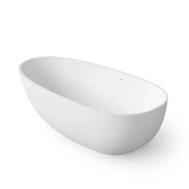 Dea Design Modern Ванна 170x87x56см., отдельностоящая, Solid Surface, цвет: White №18