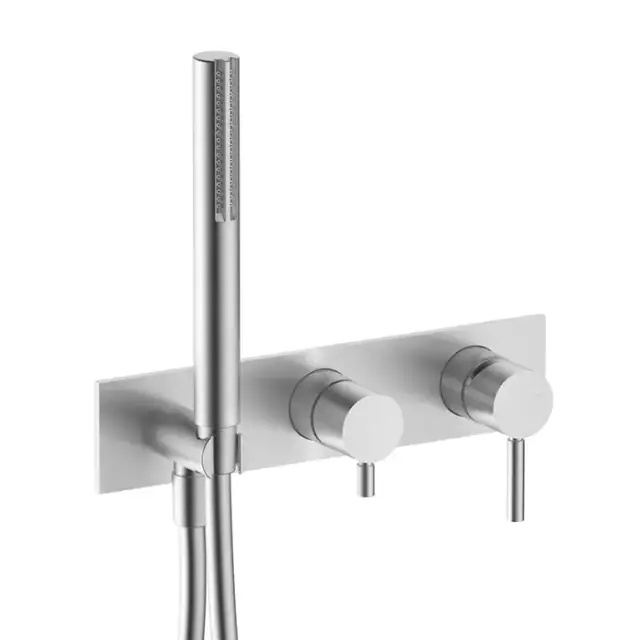 Fantini Nostromo Смеситель для душа, встраиваемый, цвет: нержавеющая сталь