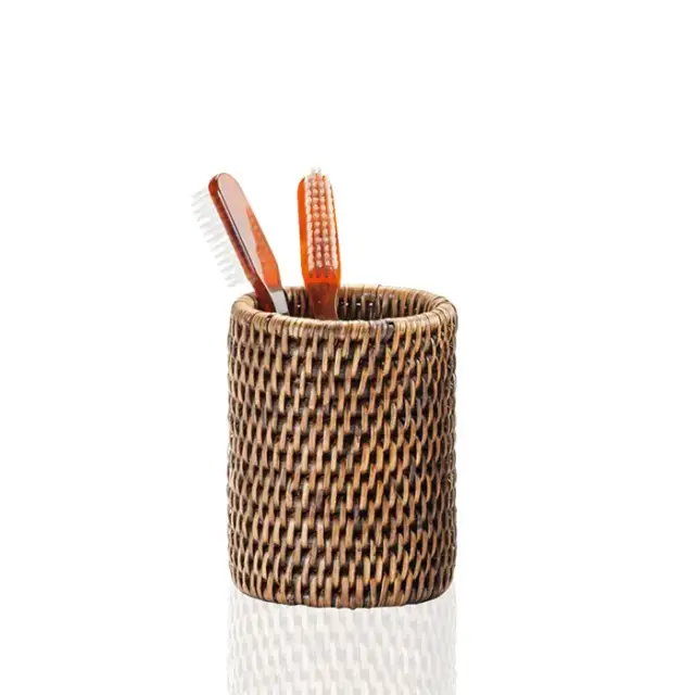 Decor Walther Basket BER Стакан настольный, цвет: ротанг темный