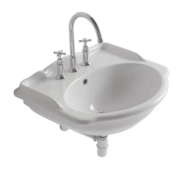 Globo Paestum Раковина 62x52 см, 1 отв., цвет: белый