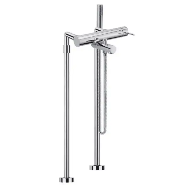 Carlo Frattini Spillo-up, Смеситель для ванны напольного, цвет: Хром