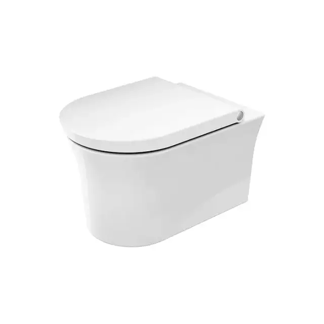 Duravit White Tulip Унитаз подвесной 37х54 см, безободковый, HygieneGlaze, цвет: белый