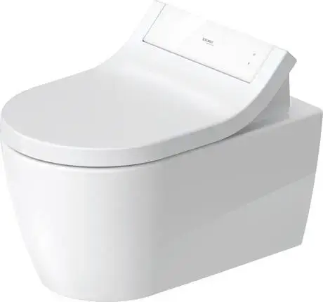 Duravit ME by Starck Унитаз подвесной 57х37 см, безободковый, HygieneFlush для SensoWash, цвет: белый