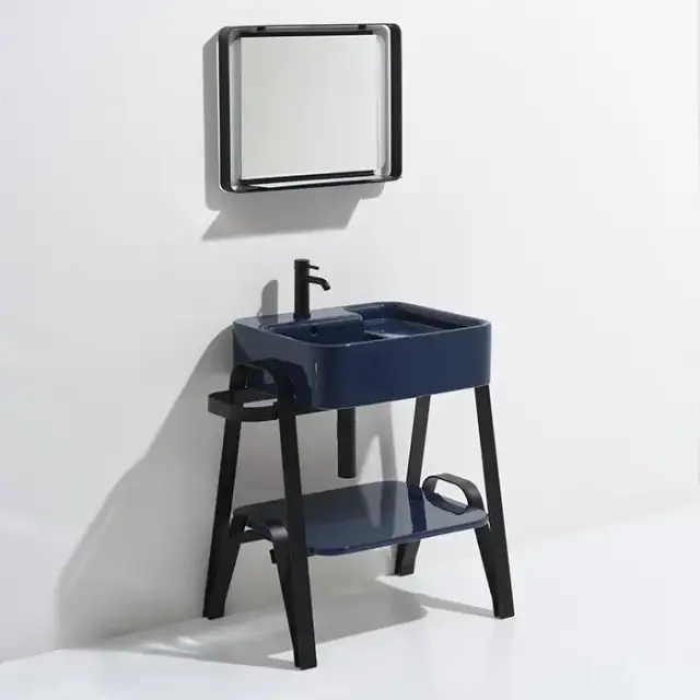 Simas Hop Раковина чаша подвесная 60x50xh18 см, без отв. для смесителя, цвет: capri