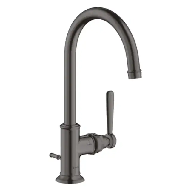 Axor Montreux Смеситель для раковины 210, на 1 отв., с донным клапаном, цвет: шлифованный черный хром