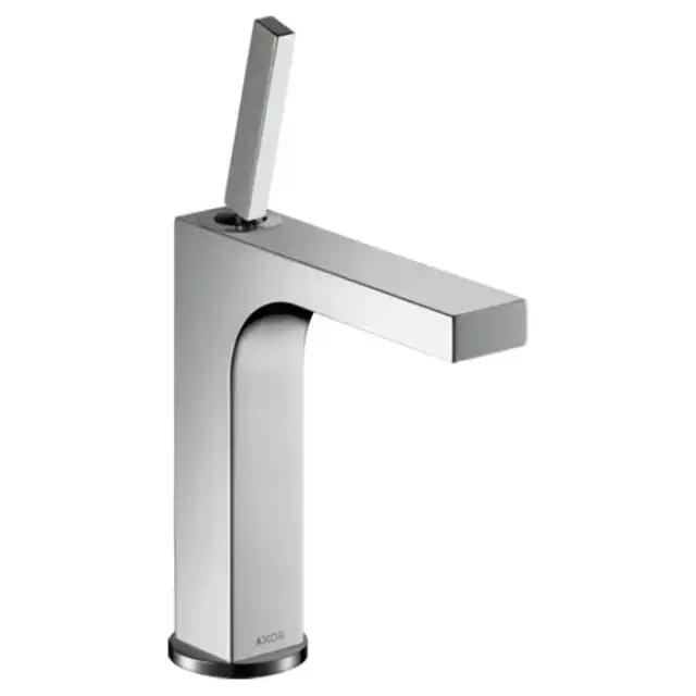 Axor Citterio, Смеситель для раковины 160, однорычажный, с донным клапаном, цвет: хром