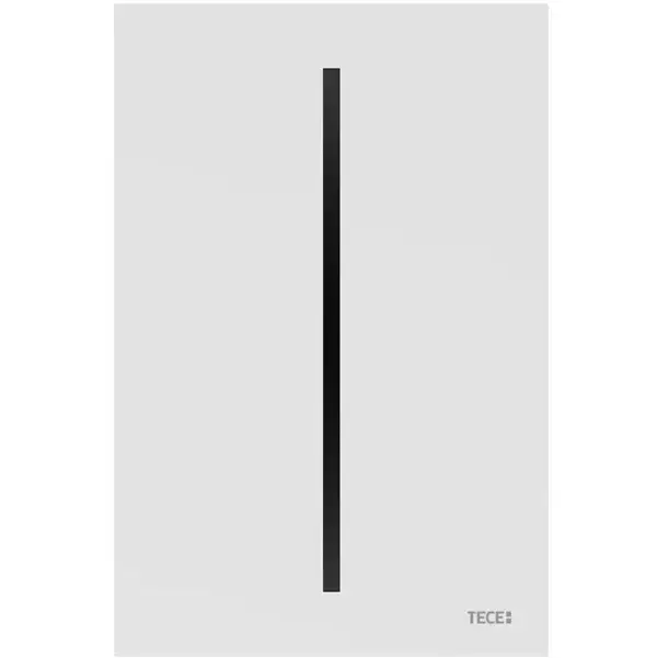 TECEfilo Электронная панель смыва для писсуара , пластик,100x150x5 мм, питание от батареи 7,2 В,белая