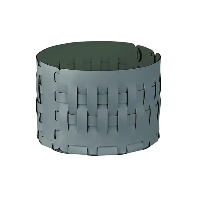 ADJ Корзина Bottega, D20xH12 см., цвет: небесный/эвкалипт