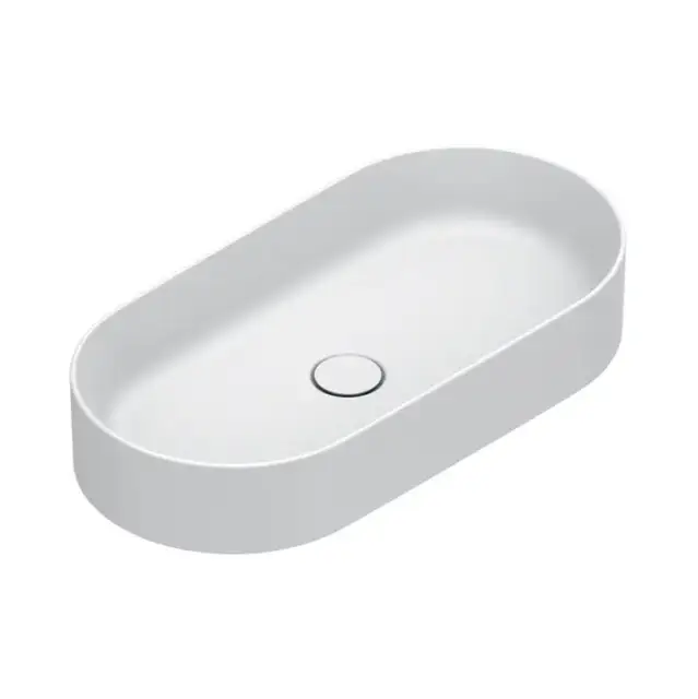 Catalano Zero Раковина 70х35см, накладная, без отв., без перелива, цвет: белый матовый