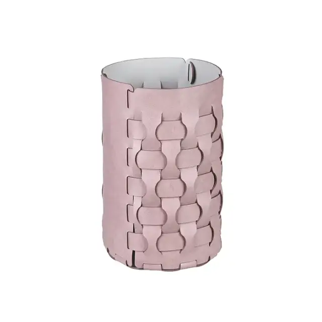 ADJ Корзина для мусора Dubai, D22xH35 см., цвет: пепельная роза/устричный