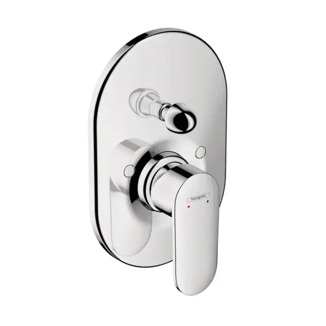 Hansgrohe Vernis Blend Смеситель для ванны, однорычажный, внешняя часть, цвет: хром