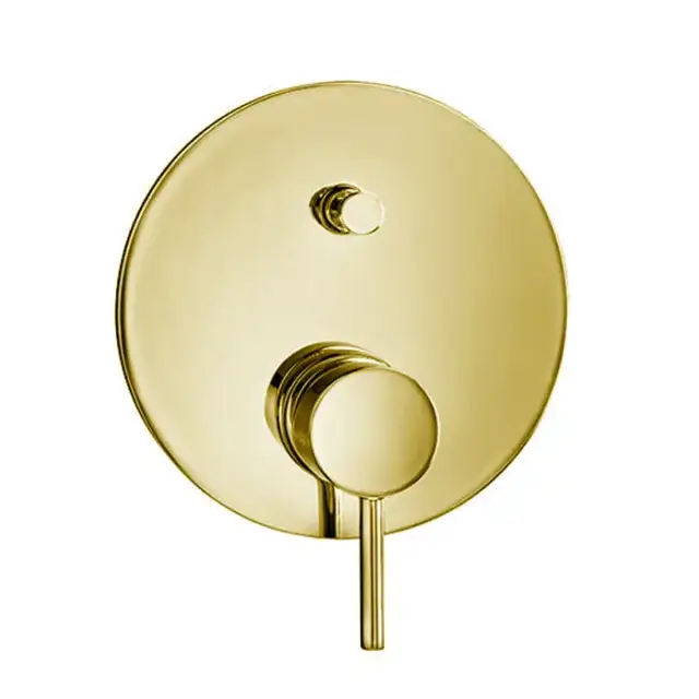 Almar Round Core Смеситель для душа, встраиваемый, на 2 потребителя, цвет: золото PVD