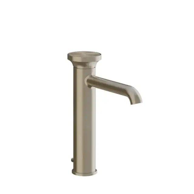 Gessi  Origini Смеситель для раковины, на 1 отв., излив 20.9см, цвет: Finox Br. Nickel