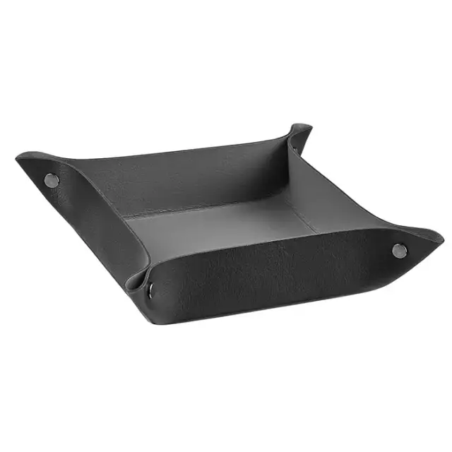 Colombo Adj Мелочница, 20x14H5 см, цвет: черный/серый