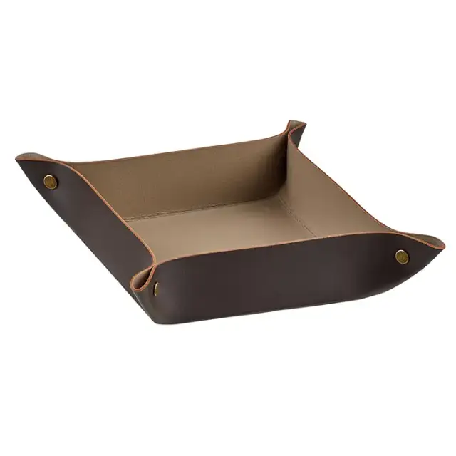 Colombo Adj Мелочница, 20x14H5 см, цвет: шоколад/капучино