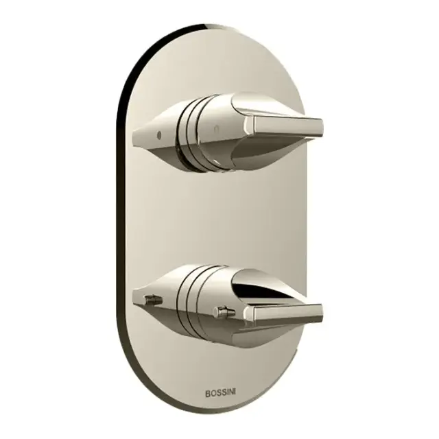 Bossini Apice Смеситель душа, встраиваемый, термостатический, цвет: Brushed Nickel