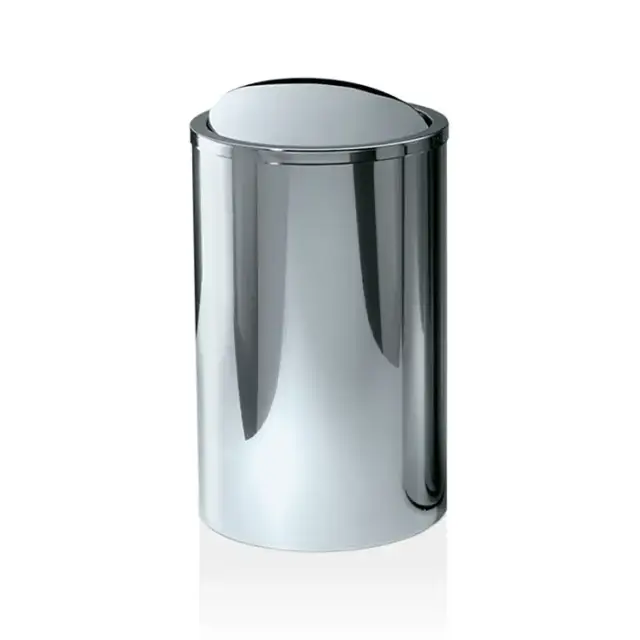 Decor Walther Universal Корзина для белья, цвет: нержавеющая сталь