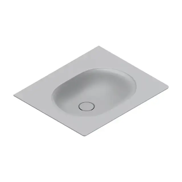 Catalano Sfera Раковина консоль 60x50см, без отв., цвет: Cemento Satinato